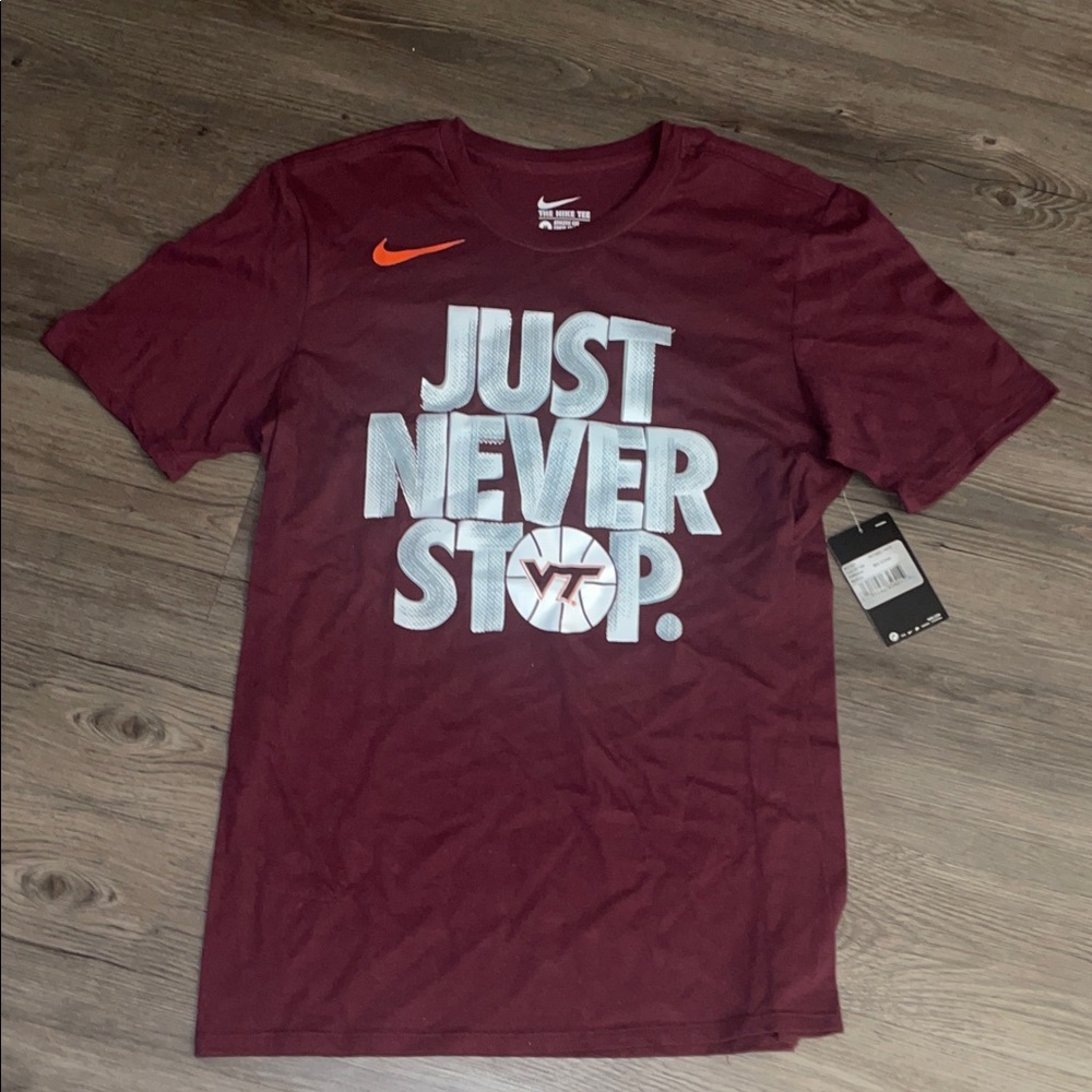 Nike Virginia Tech college basketball T shirt